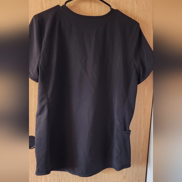 Scrubstar Black Scrub Top - Picture 2 of 4